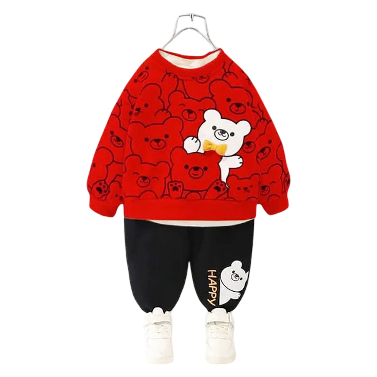 Cozy & Stylish for Baba & Baby Printed Winter Track Suit