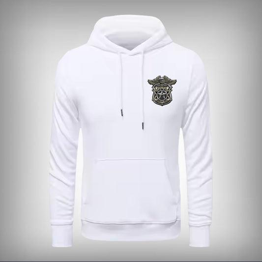 US Police Badge Hoodie