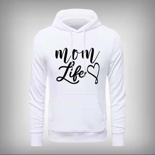 Mom Life Vector Art Hoodie