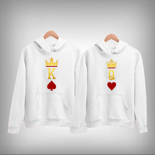 King and Queen Couple Hoodie
