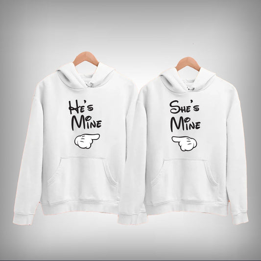Vector Art 02 Couple Hoodie