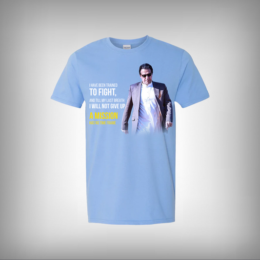 Mission Has No Time Frame Half Sleeves T-shirt