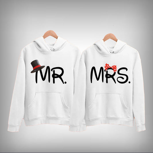 Mr and Mrs Couple Hoodie