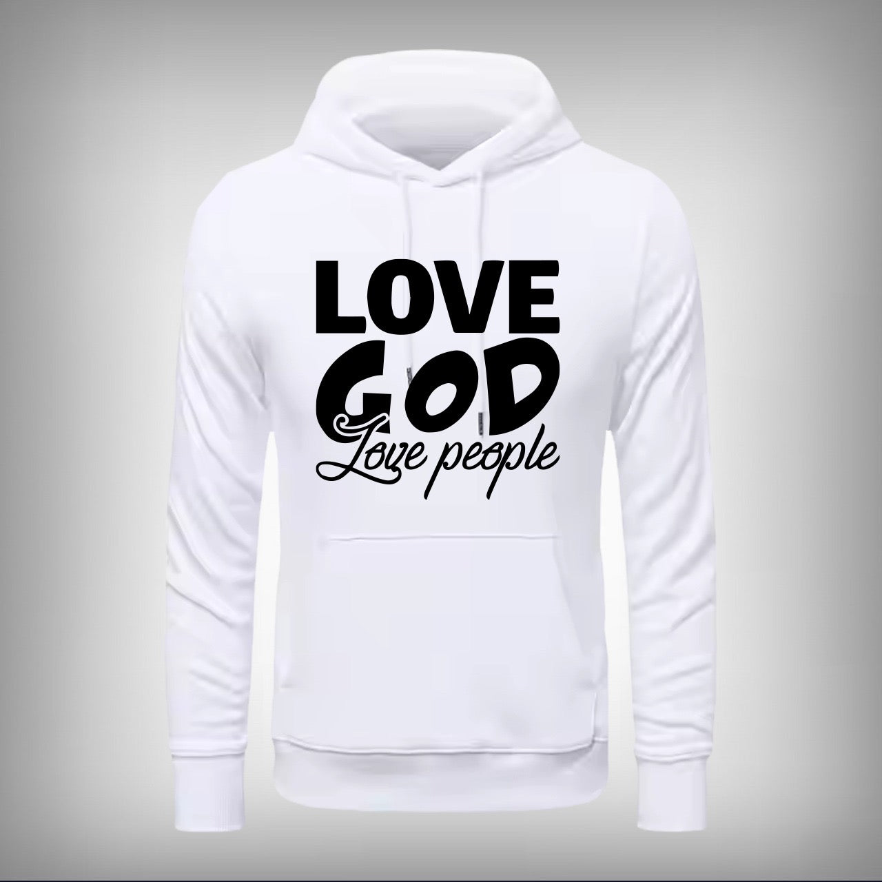 Love God Love People Hoodie