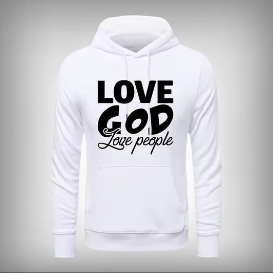 Love God Love People Hoodie