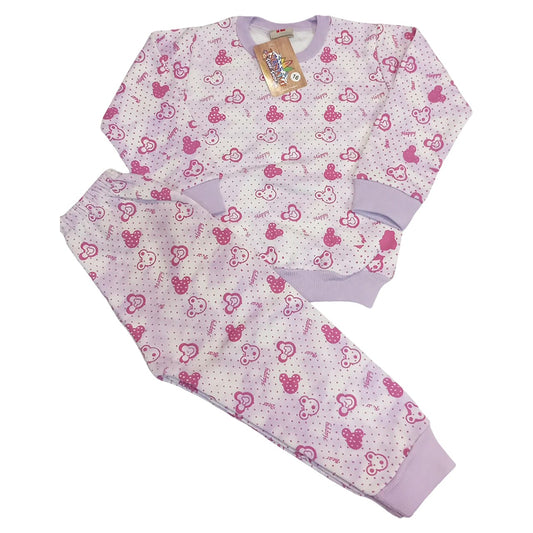 Girls Hooded Fleece Sweatshirt & Trouser Set