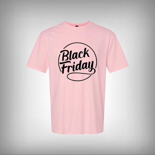 Black Friday Half Sleeves T-shirt