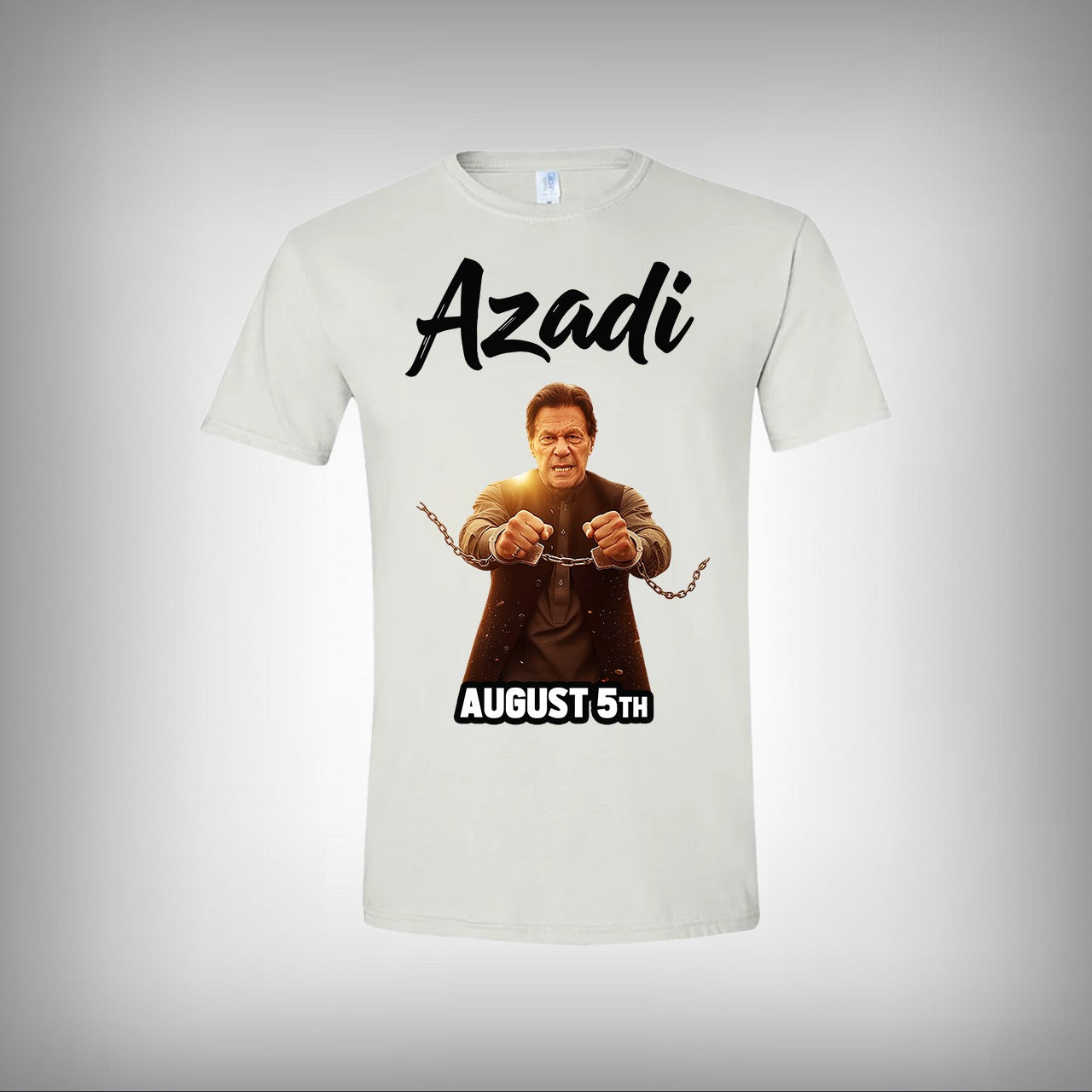 Imran Khan Azadi Half Sleeves T-shirt