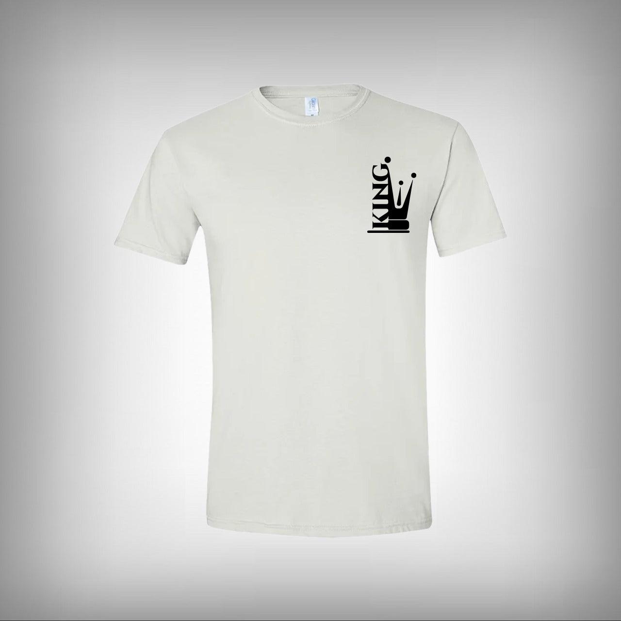 King Badge Half Sleeves T-shirt