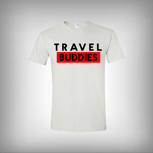 Travel Buddies Half Sleeves T-shirt