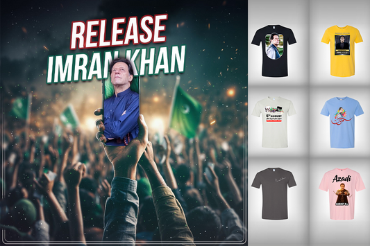 Exclusive Imran Khan T-Shirt Collection in Pakistan