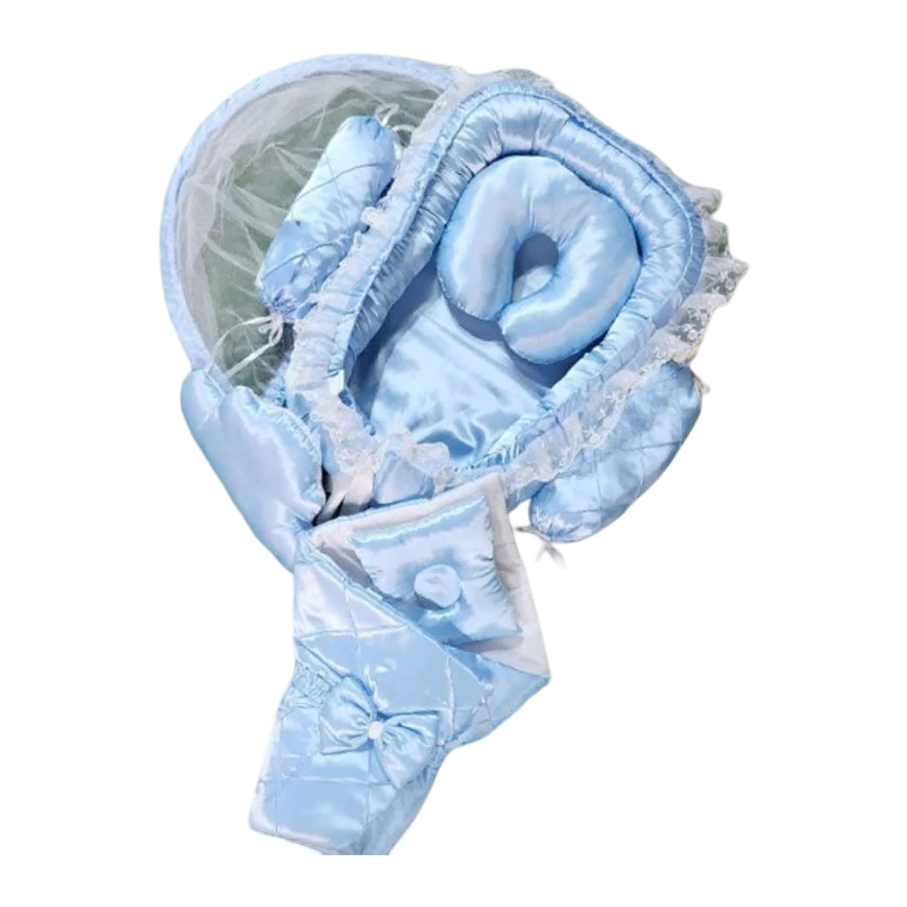 Set All-in-One Newborn Sleep & Travel Solution - 9 Pcs Carry Nest