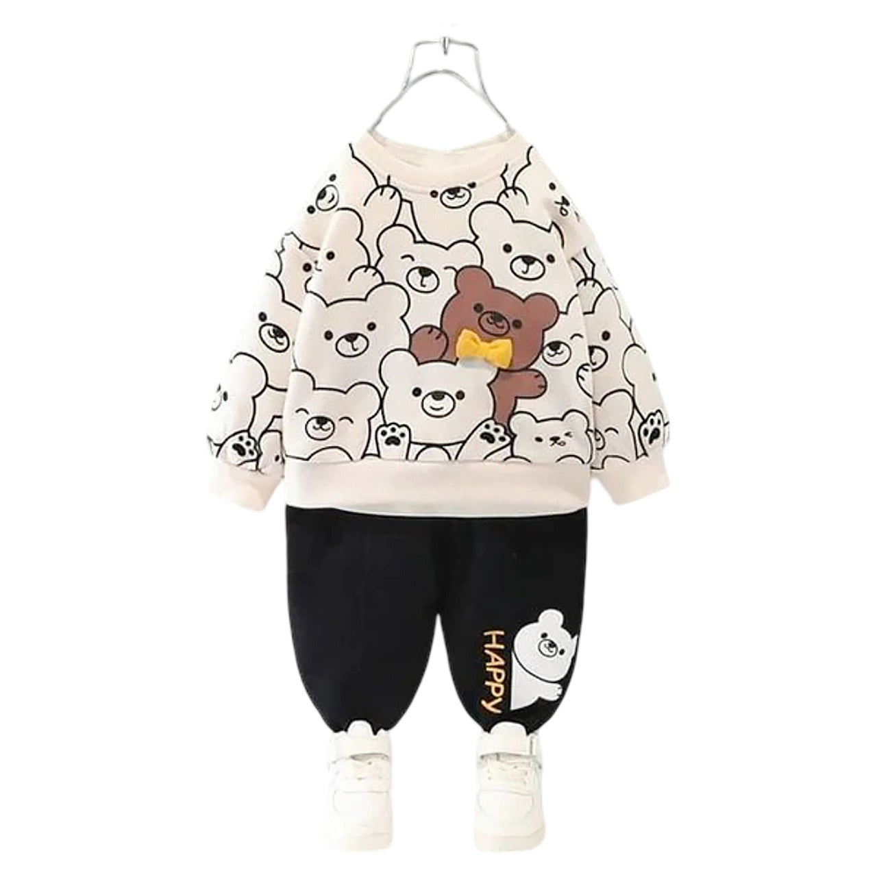 Cozy & Stylish for Baba & Baby Printed Winter Track Suit