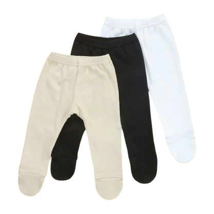 Soft and Stretchy Baby Leggings – Pack of 3