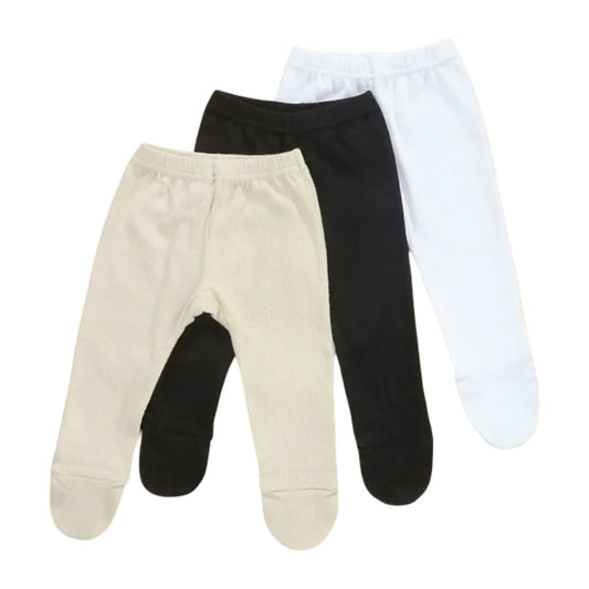 Soft and Stretchy Baby Leggings – Pack of 3