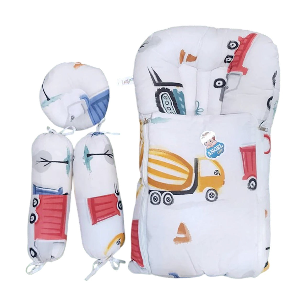 Baby & Baba 4-Piece Sleeping Bed Set with Carry Nest