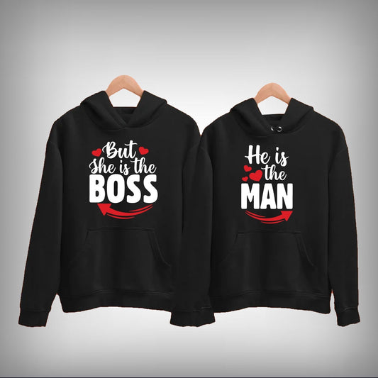 Vector Art 05 Couple Hoodie