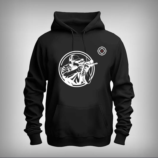 Shooter Vector Art Hoodie
