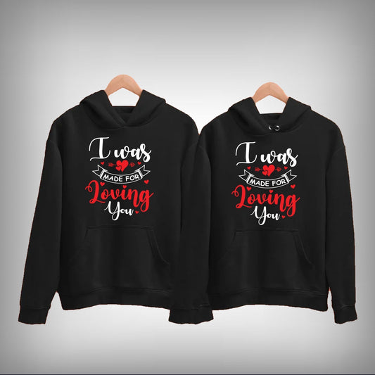 Vector Art 03 Couple Hoodie