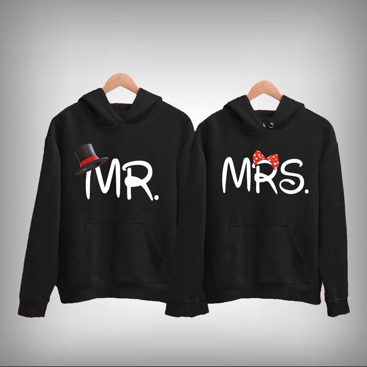 Mr and Mrs Couple Hoodie