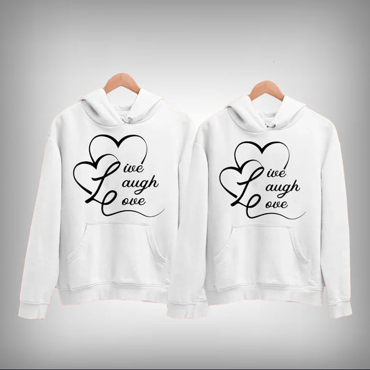 Vector Art 04 Couple Hoodie