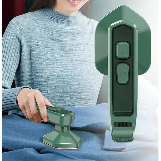 Portable Mini Iron for Clothes – 180° Rotating Travel Iron