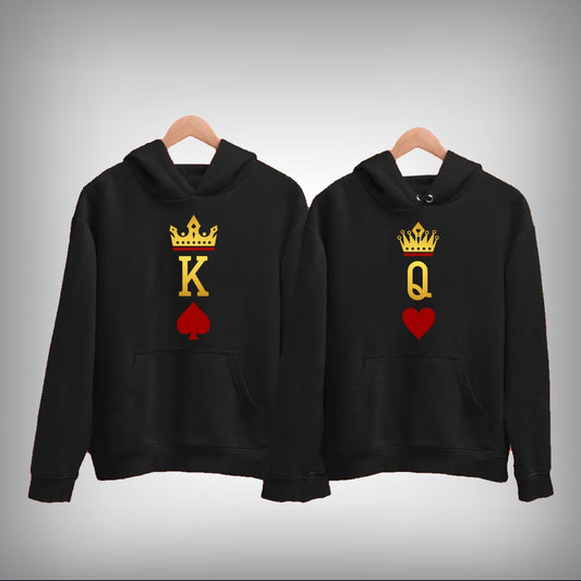 King and Queen Couple Hoodie