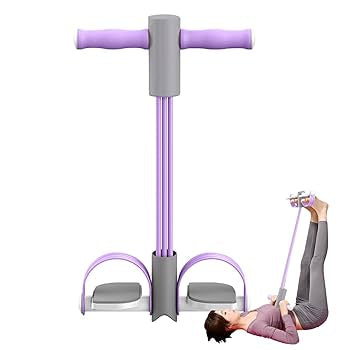 Home Gym Bands with 4 Elastic Tubes – Full Body Resistance Workout Set for Strength, Fitness & Rehab