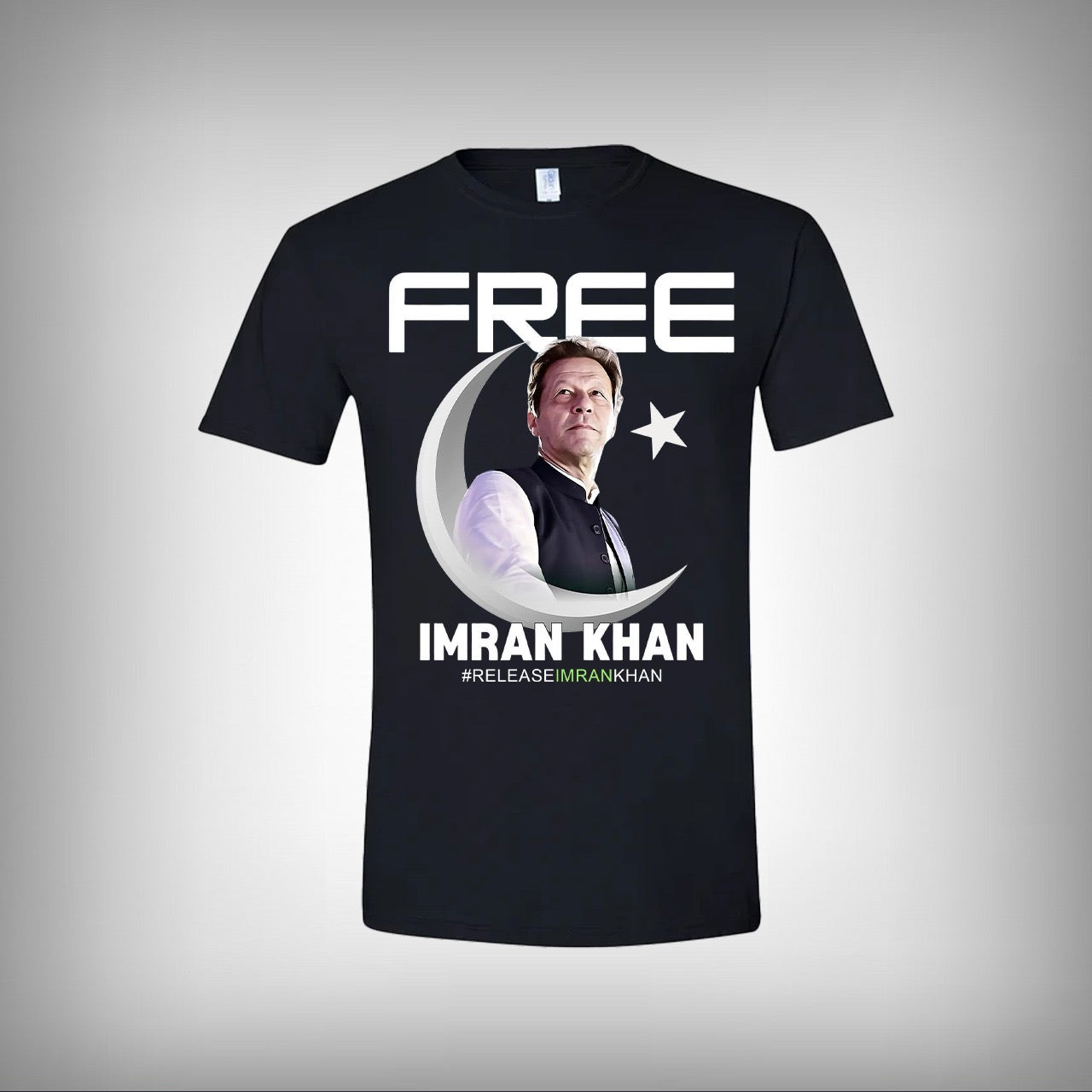 Free Imran Khan Half Sleeves T-shirt