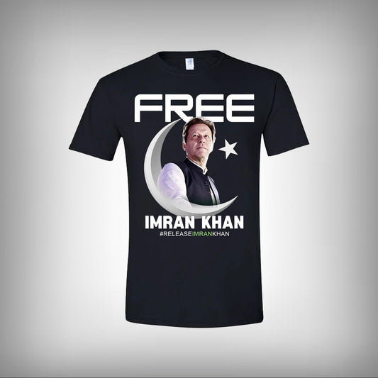 Free Imran Khan Half Sleeves T-shirt