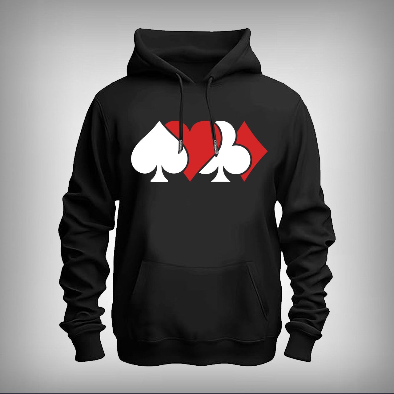 Poker Playing Card Suit Hoodie