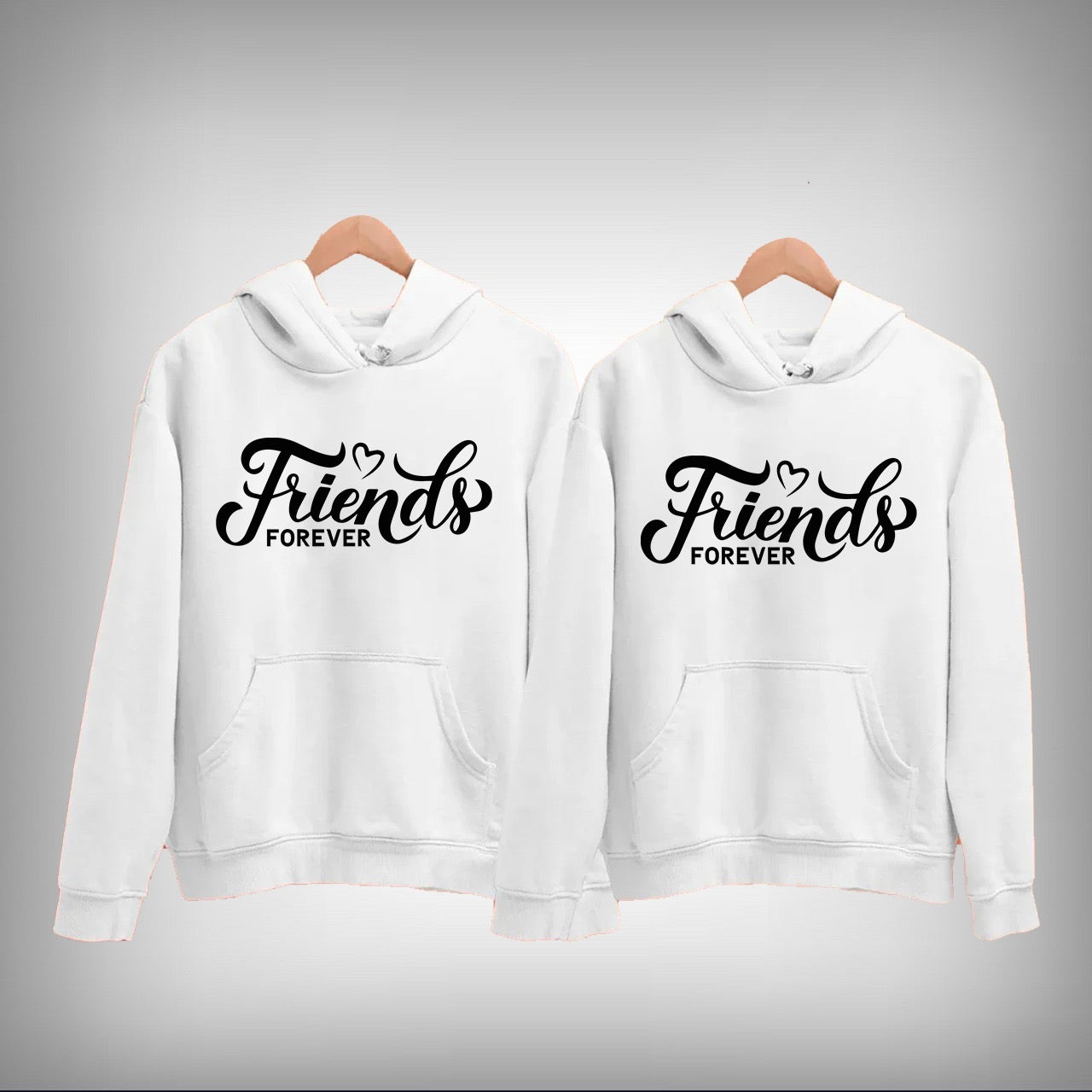 Friends Forever Couple Hoodie