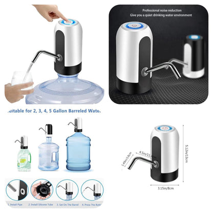 Portable Wireless Electric Water Pump – One-Touch Dispenser