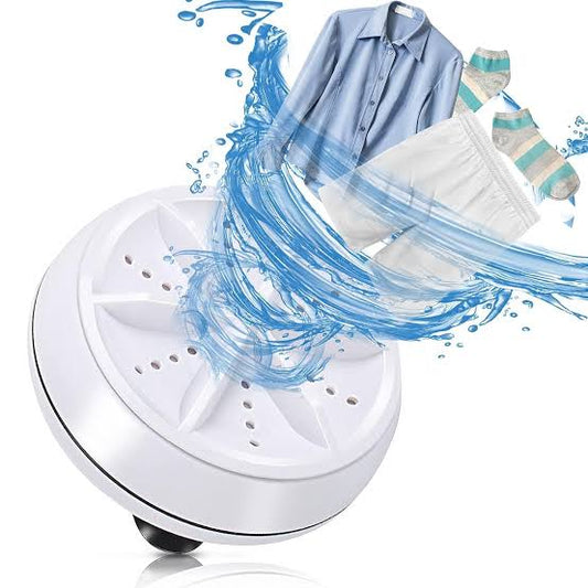 Mini USB Ultrasonic Washing Machine – Portable & Powerful