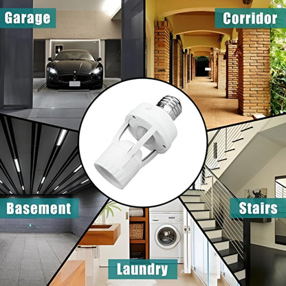 Motion Sensor Light Bulb Holder E27