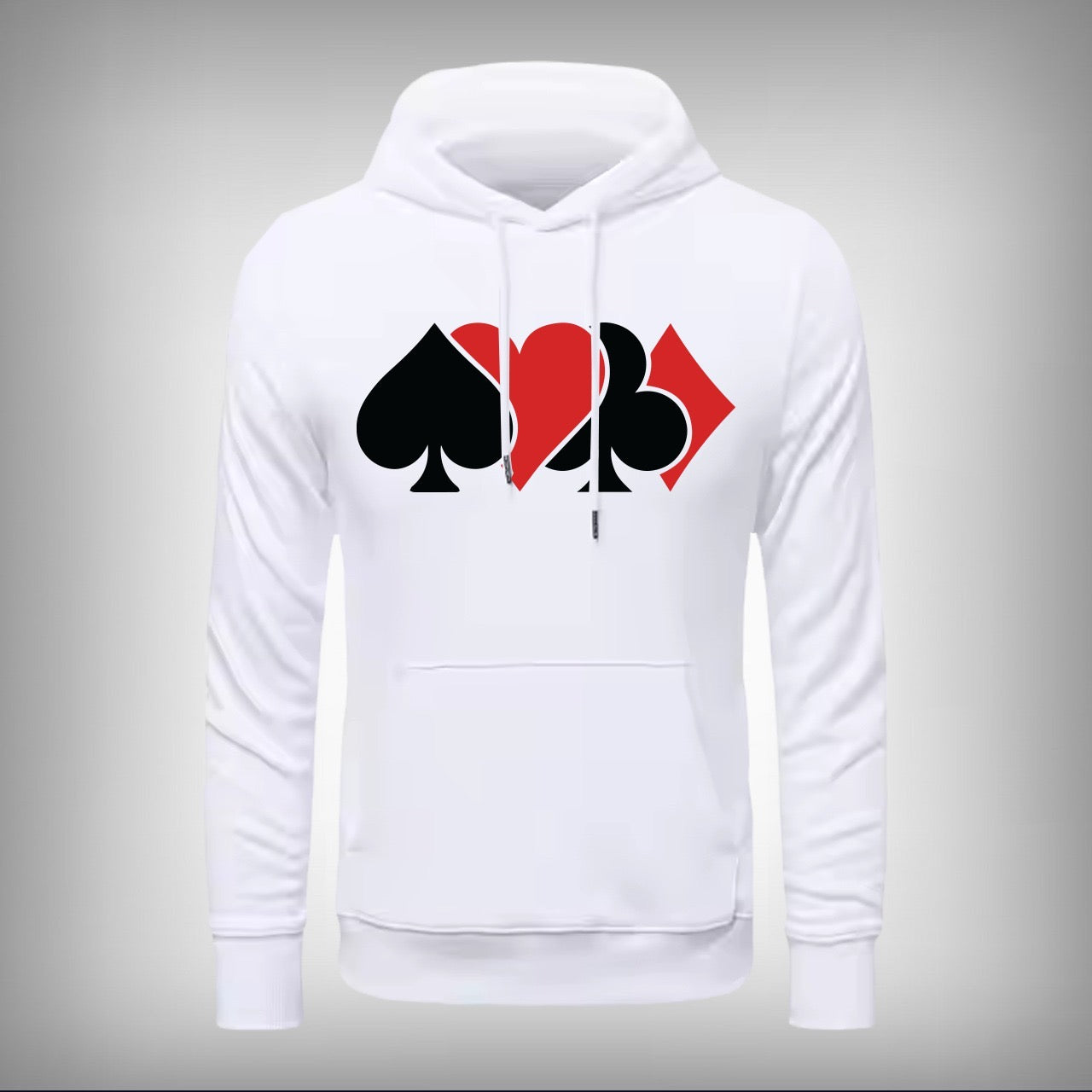 Poker Playing Card Suit Hoodie