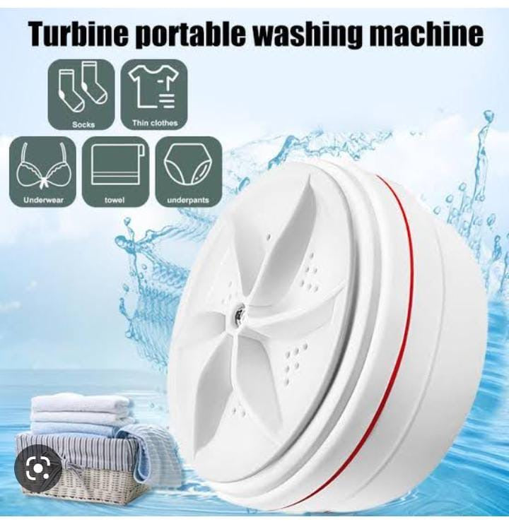 Mini USB Ultrasonic Washing Machine – Portable & Powerful