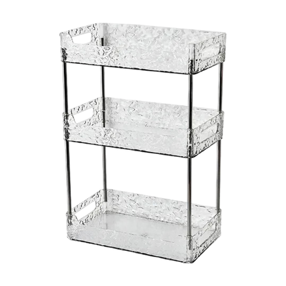 Luxury Acrylic Makeup Organizer – 2 or 3 Layer Vanity Storage