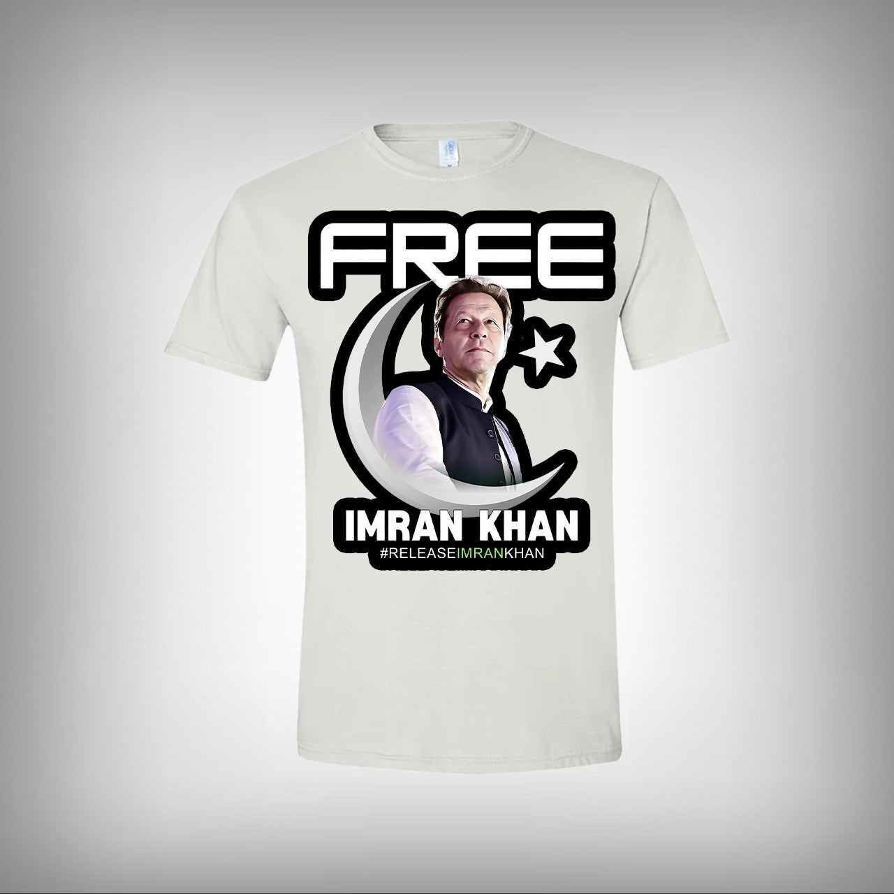 Free Imran Khan Half Sleeves T-shirt