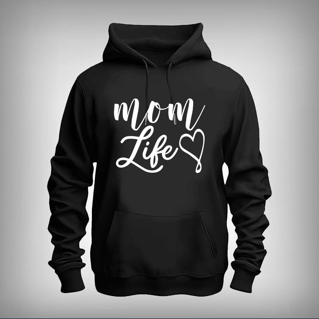 Mom Life Vector Art Hoodie