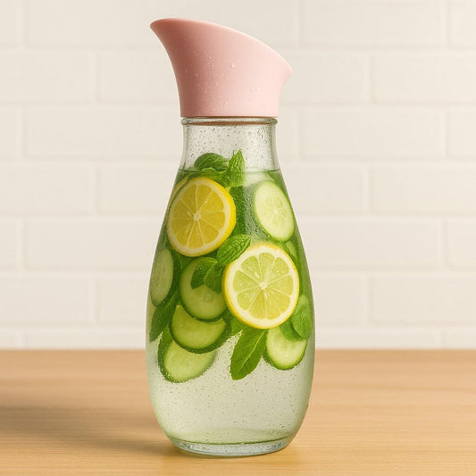 Snail Acrylic Juice Bottle 1.4L – Durable Taiwan-Made BPA-Free Water & Juice Container with Leak-Proof Lid