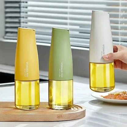 500ml Oil Storage Bottle with Box Packing – Refillable Cooking Oil Container in Random Colours