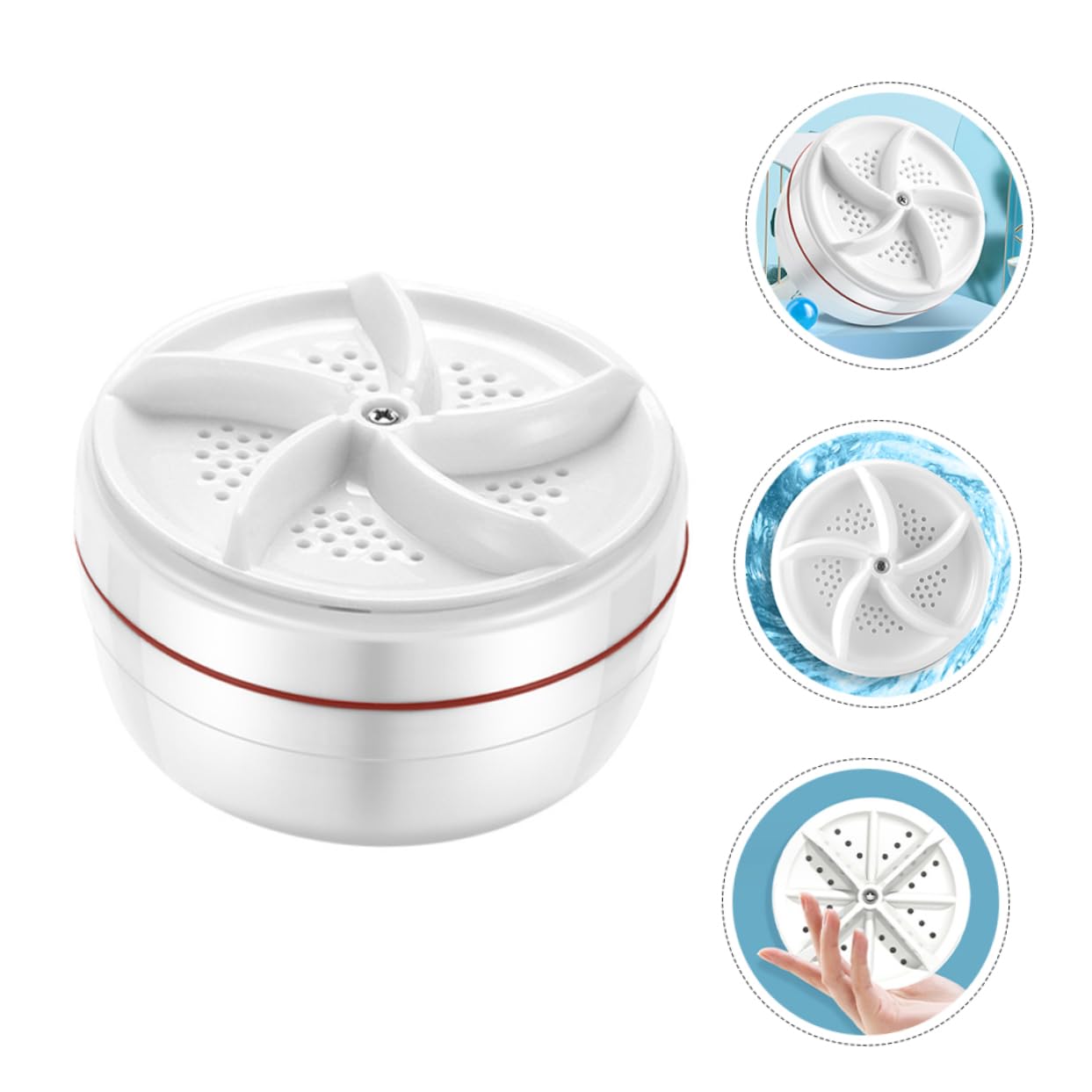 Mini USB Ultrasonic Washing Machine – Portable & Powerful