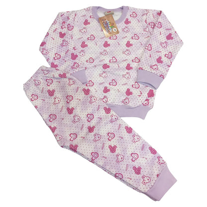 Girls Hooded Fleece Sweatshirt & Trouser Set