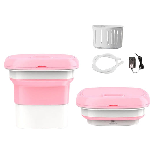Portable Folding Washing Machine – Compact, Semi-Automatic, Perfect for Apartments, Travel & Dorms