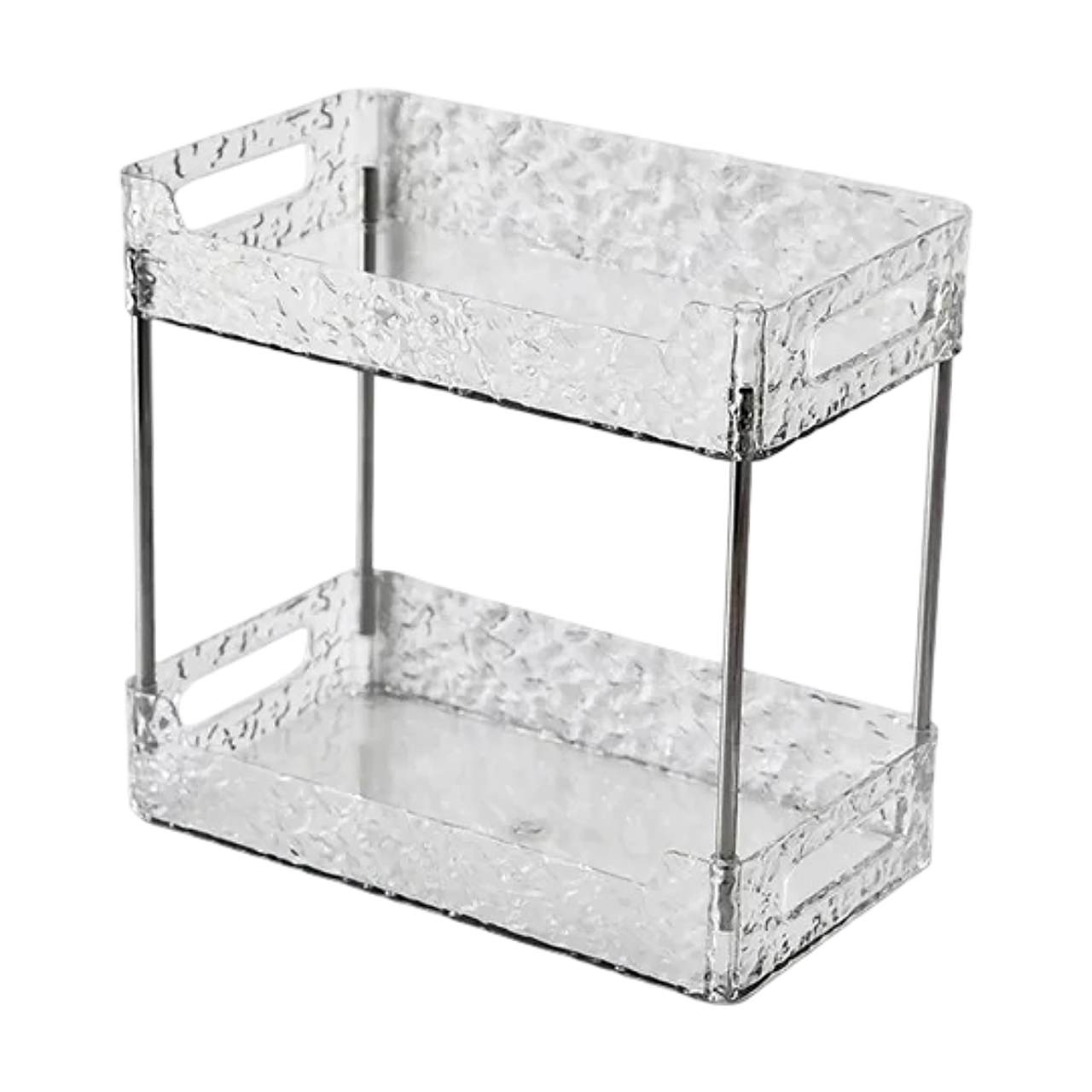 Luxury Acrylic Makeup Organizer – 2 or 3 Layer Vanity Storage