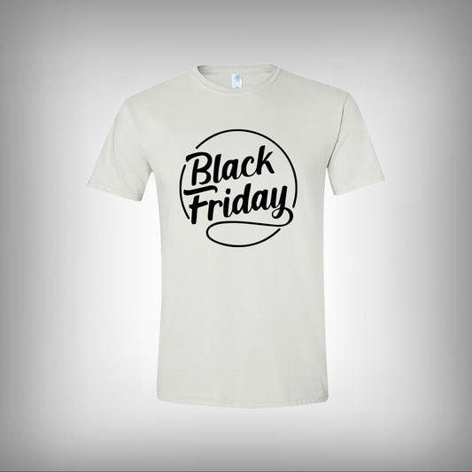Black Friday Half Sleeves T-shirt