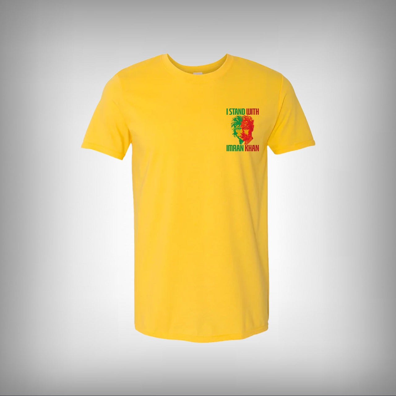 I Stand with Imran Khan Half Sleeves T-shirt