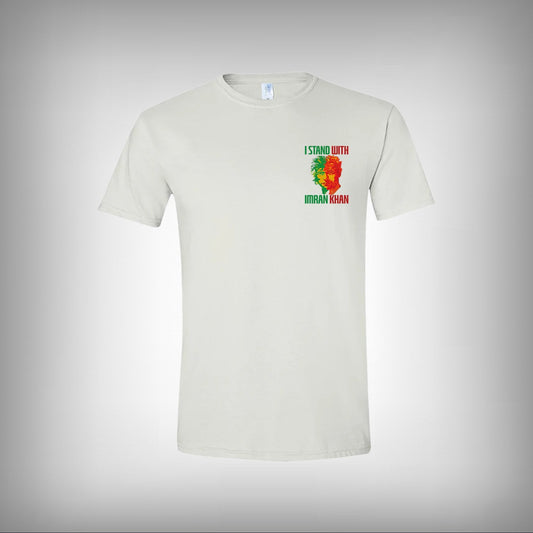 I Stand with Imran Khan Half Sleeves T-shirt