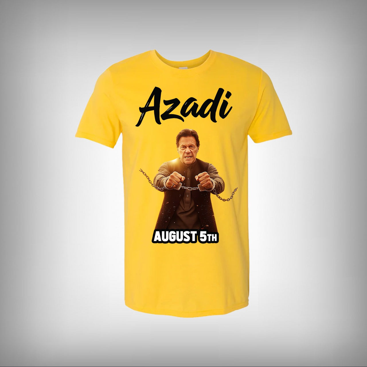 Imran Khan Azadi Half Sleeves T-shirt